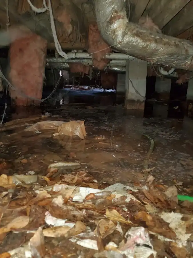 Crawl space flood assessment for Leak Detection & Repair in Lima
